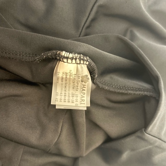 Hapari Women's Size L Black Shorts High Waist Bike Pull On - Picture 5 of 5